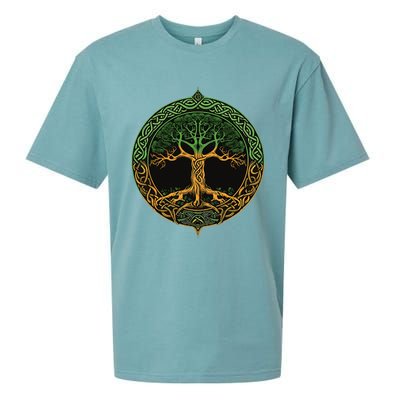 Tree Of Life Yggdrasil Sueded Cloud Jersey T-Shirt