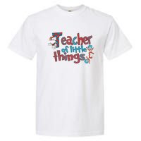 Teacher Of Little Things Reading Lover National Read Across America Garment-Dyed Heavyweight T-Shirt