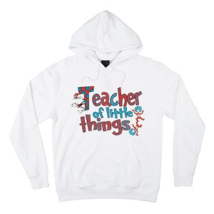 Teacher Of Little Things Reading Lover National Read Across America Hoodie