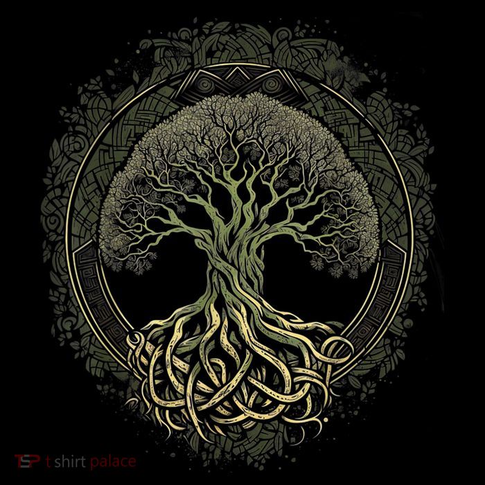 Tree Of Life Viking Midgard Thor Walhalla Hoodie
