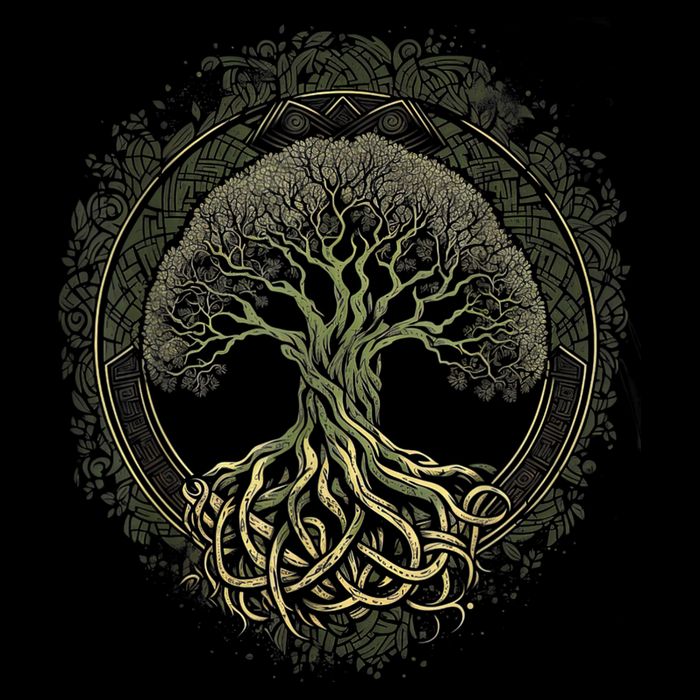 Tree Of Life Viking Midgard Thor Walhalla Sweatshirt