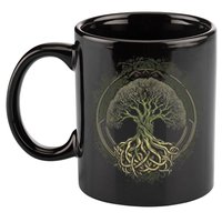 Tree Of Life Viking Midgard Thor Walhalla 11oz C Handle Ceramic Mug
