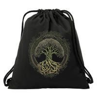 Tree Of Life Viking Midgard Thor Walhalla Drawstring Bag