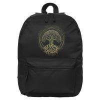 Tree Of Life Viking Midgard Thor Walhalla 16 in Basic Backpack