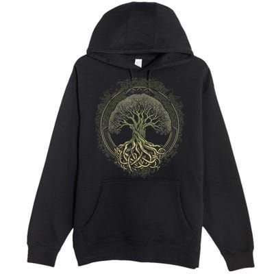 Tree Of Life Viking Midgard Thor Walhalla Premium Pullover Hoodie
