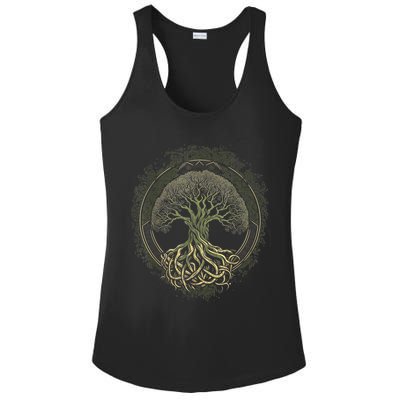 Tree Of Life Viking Midgard Thor Walhalla Ladies PosiCharge Competitor Racerback Tank