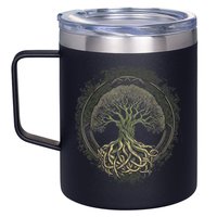 Tree Of Life Viking Midgard Thor Walhalla 12oz Stainless Steel Coffee Mug
