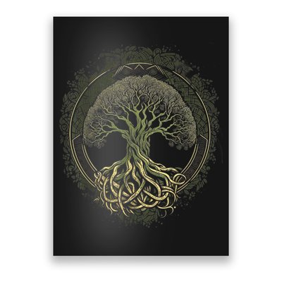 Tree Of Life Viking Midgard Thor Walhalla Poster
