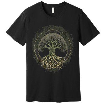 Tree Of Life Viking Midgard Thor Walhalla Premium T-Shirt