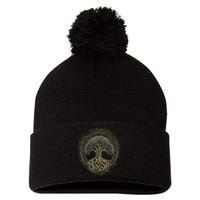 Tree Of Life Viking Midgard Thor Walhalla Pom Pom 12in Knit Beanie