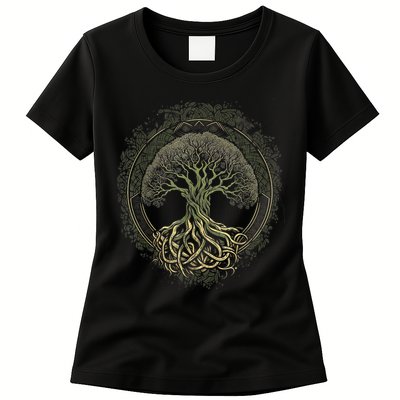 Tree Of Life Viking Midgard Thor Walhalla Womens T-Shirt