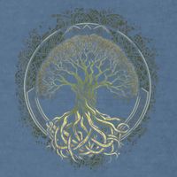Tree Of Life Viking Midgard Thor Walhalla Garment-Dyed Sweatshirt