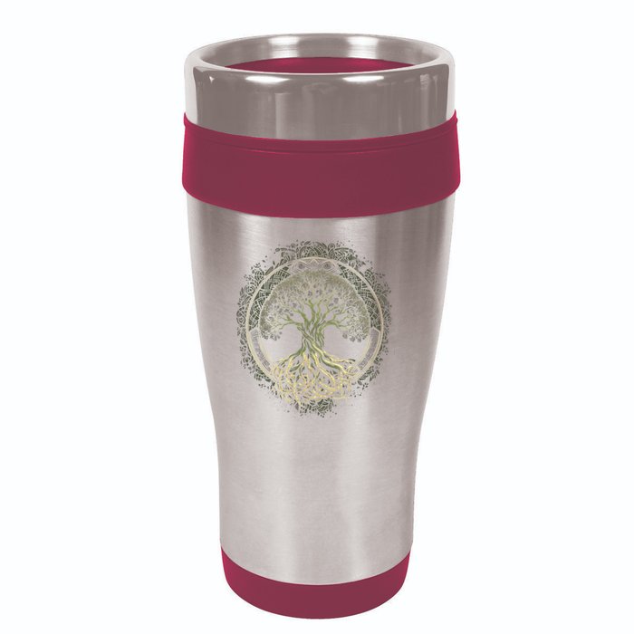 Tree Of Life Viking Midgard Thor Walhalla 16oz Travel Tumbler