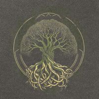 Tree Of Life Viking Midgard Thor Walhalla Cotton Canvas Backpack