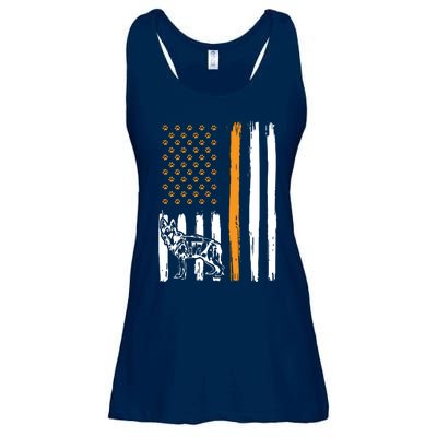 Thin Orange Line Dog Handler SAR K9 Search And Rescue Ladies Essential Flowy Tank