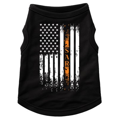 Thin Orange Line Search And Rescue Team SAR Doggie Tank