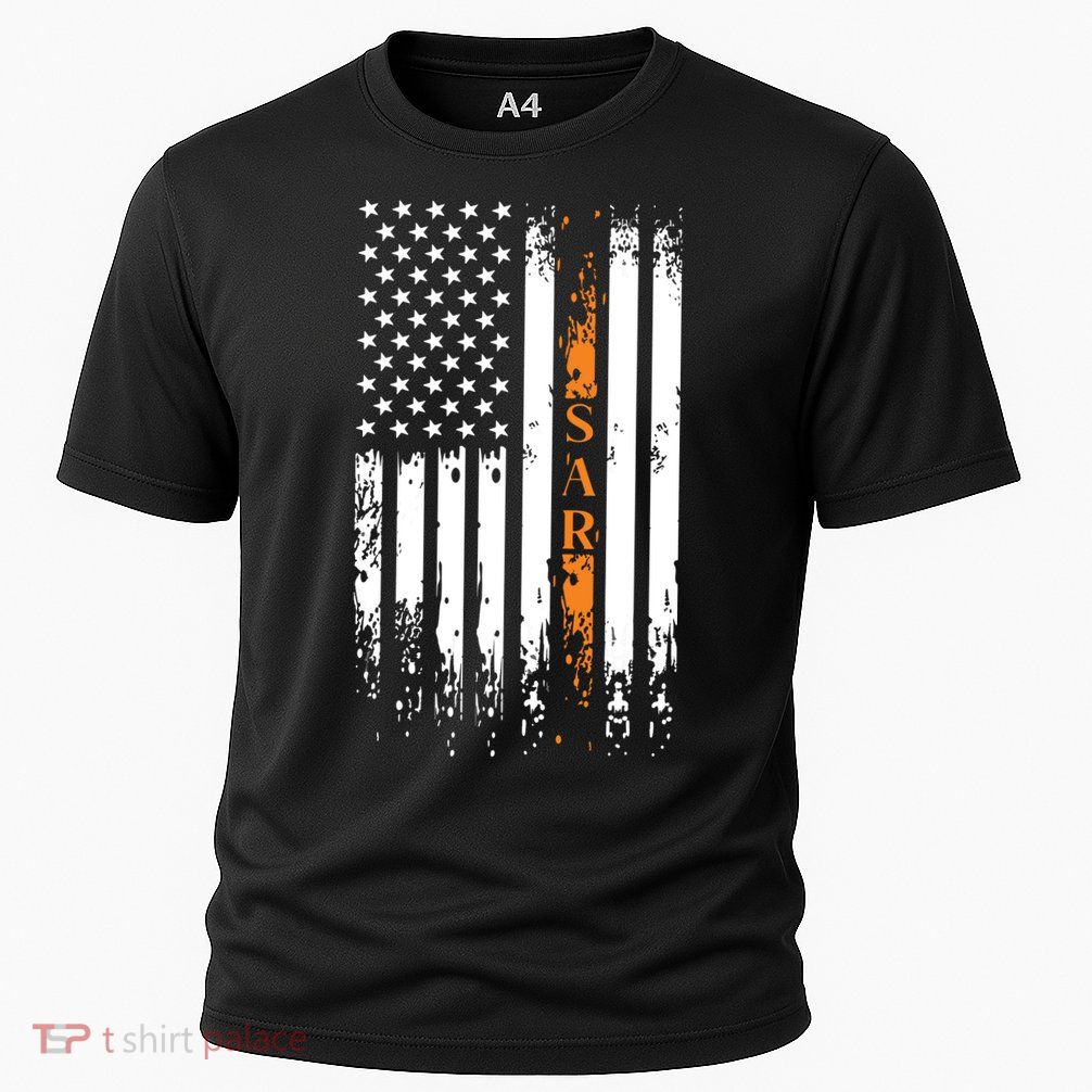Thin Orange Line Search And Rescue Team SAR Performance Shirt