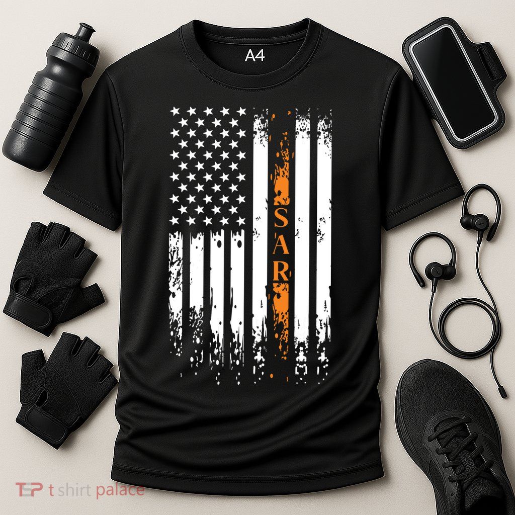 Thin Orange Line Search And Rescue Team SAR Performance Shirt