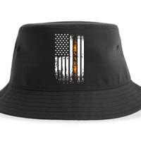 Thin Orange Line Search And Rescue Team SAR Sustainable Bucket Hat