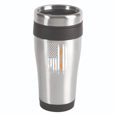 Thin Orange Line Search And Rescue Team SAR 16oz Travel Tumbler