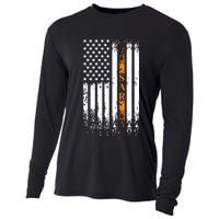 Thin Orange Line Search And Rescue Team SAR Cooling Performance Long Sleeve Crew