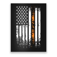 Thin Orange Line Search And Rescue Team SAR Poster