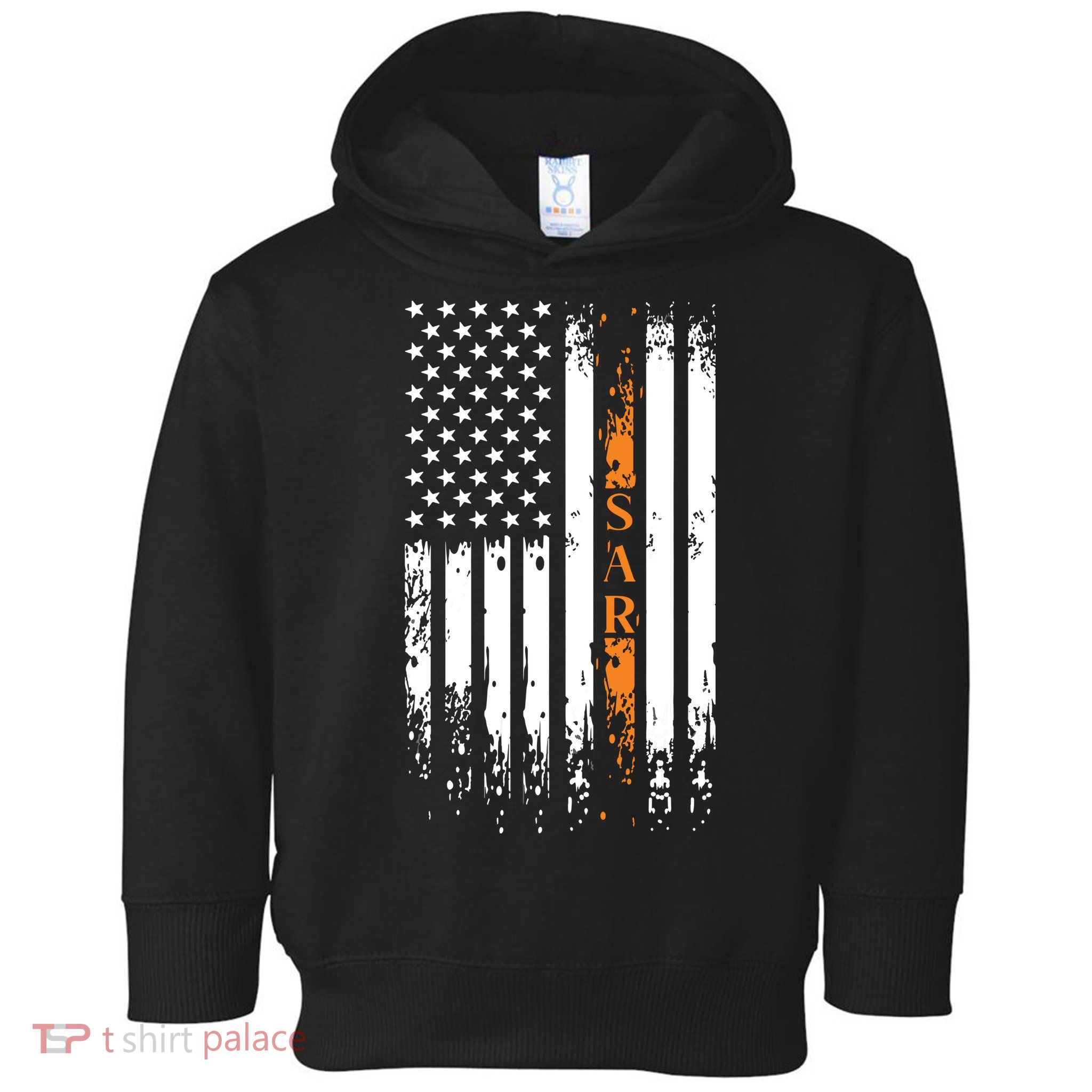 Thin Orange Line Search And Rescue Team SAR Toddler Hoodie