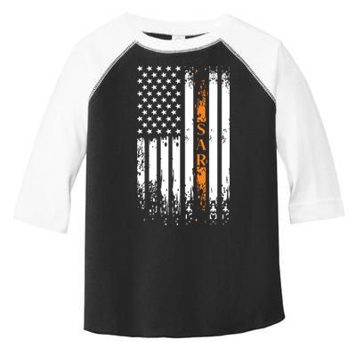 Thin Orange Line Search And Rescue Team SAR Toddler Fine Jersey T-Shirt