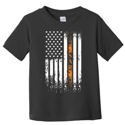 Thin Orange Line Search And Rescue Team SAR Toddler T-Shirt