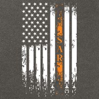 Thin Orange Line Search And Rescue Team SAR Cotton Canvas Backpack