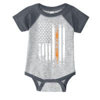 Thin Orange Line Search And Rescue Team SAR Infant Baby Jersey Bodysuit