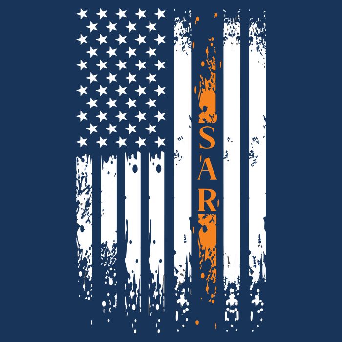 Thin Orange Line Search And Rescue Team SAR Infant Baby Jersey Bodysuit