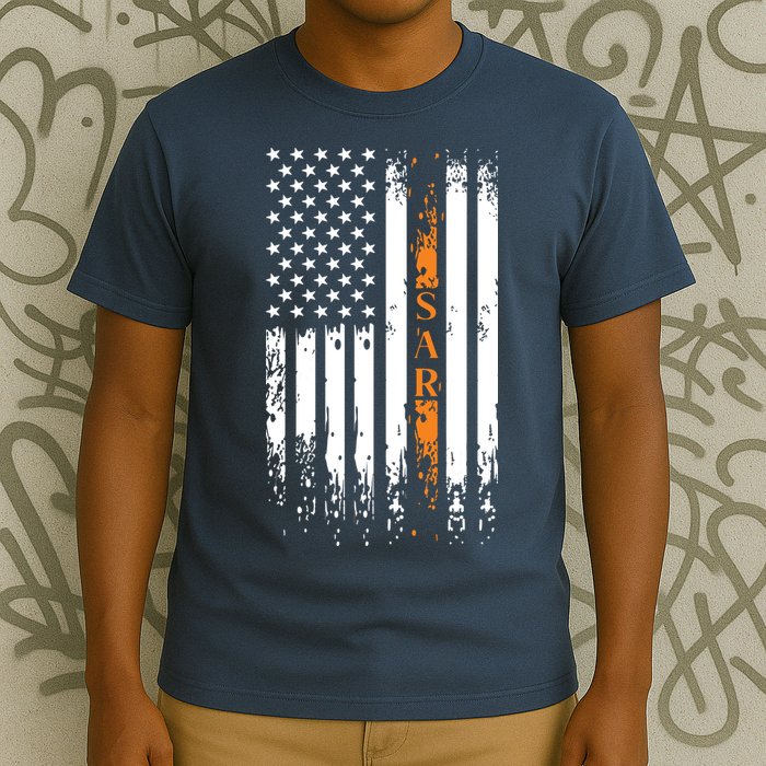 Thin Orange Line Search And Rescue Team SAR T-Shirt