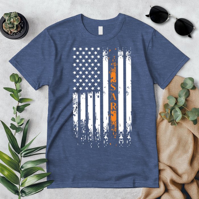 Thin Orange Line Search And Rescue Team SAR Premium T-Shirt