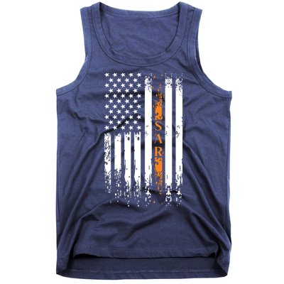 Thin Orange Line Search And Rescue Team SAR Tank Top