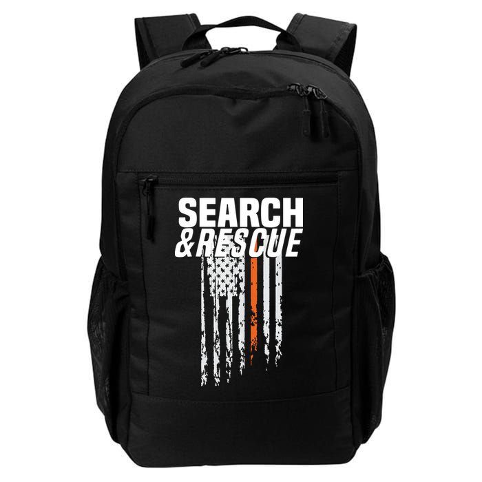 Thin Orange Line Search Rescue SAR Emergency Team Backpack