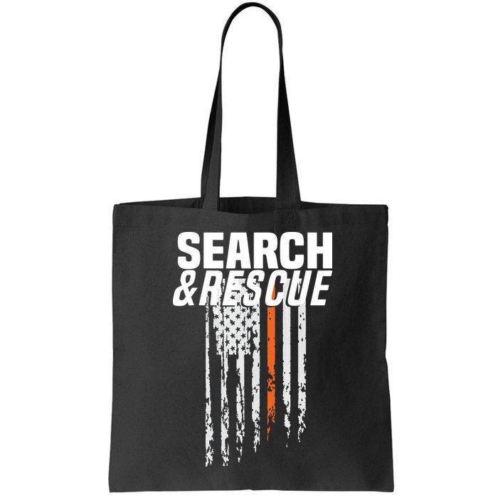 Thin Orange Line Search Rescue SAR Emergency Team Bag