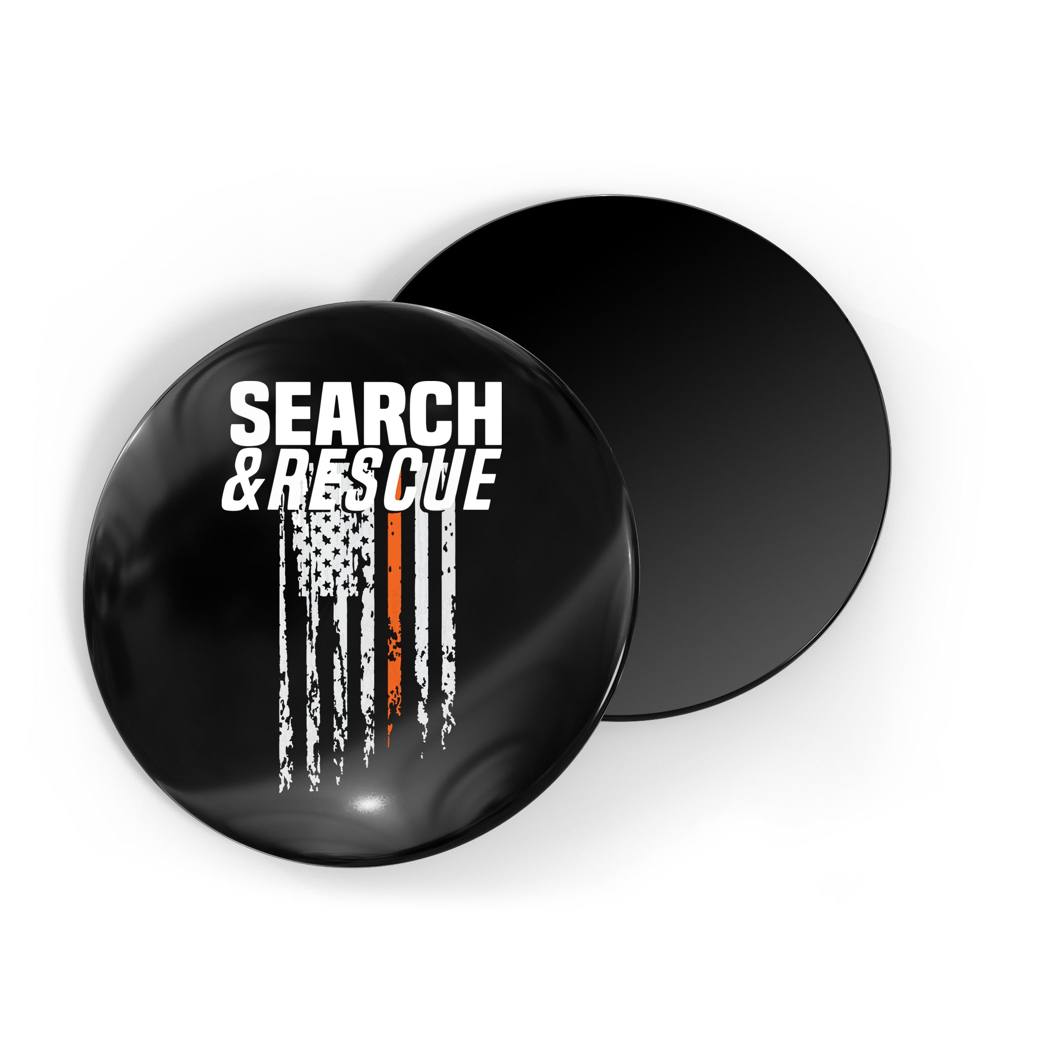 Thin Orange Line Search Rescue SAR Emergency Team Magnet