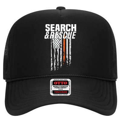 Thin Orange Line Search Rescue SAR Emergency Team Hat