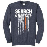 Thin Orange Line Search Rescue SAR Emergency Team Sweatshirt
