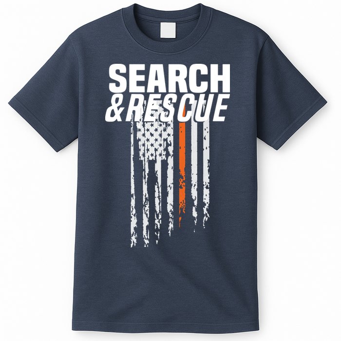 Thin Orange Line Search Rescue SAR Emergency Team T-Shirt