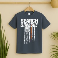 Thin Orange Line Search Rescue SAR Emergency Team T-Shirt