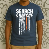 Thin Orange Line Search Rescue SAR Emergency Team T-Shirt