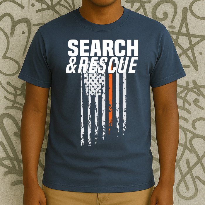 Thin Orange Line Search Rescue SAR Emergency Team T-Shirt
