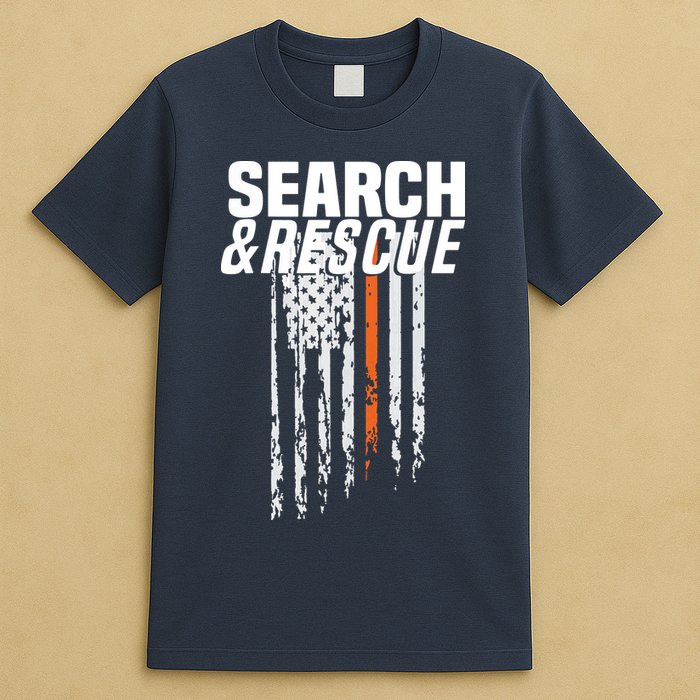Thin Orange Line Search Rescue SAR Emergency Team T-Shirt