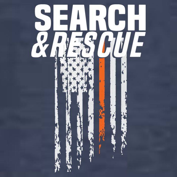Thin Orange Line Search Rescue SAR Emergency Team T-Shirt