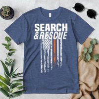 Thin Orange Line Search Rescue SAR Emergency Team Premium T-Shirt