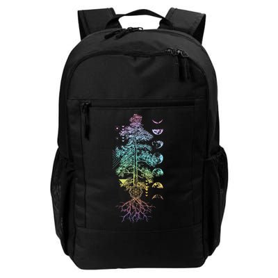 Tree Of Life Phases Of The Moon Yoga Chakra Gift Backpack