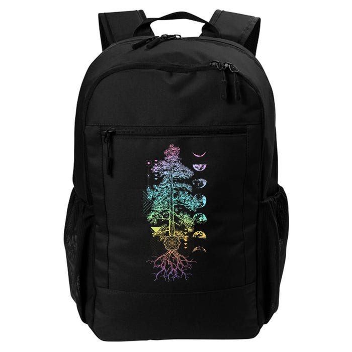 Tree Of Life Phases Of The Moon Yoga Chakra Gift Backpack