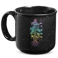 Tree Of Life Phases Of The Moon Yoga Chakra Gift 15oz Campfire Ceramic Mug